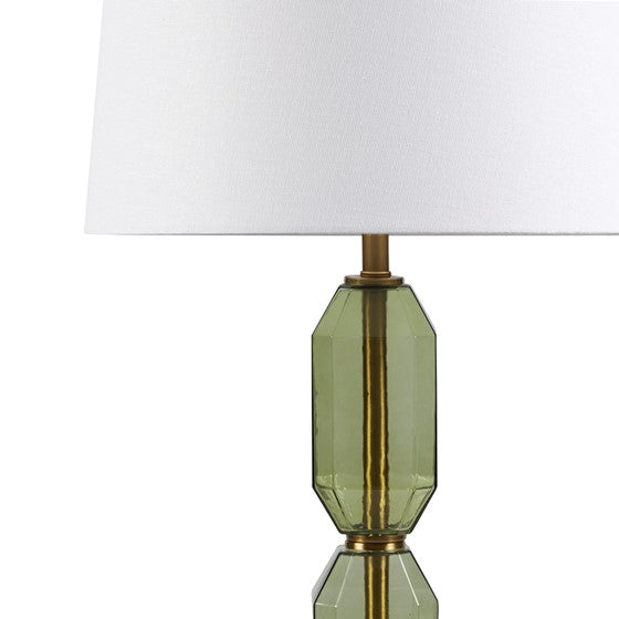 Zirconia Faceted Glass Table Lamp