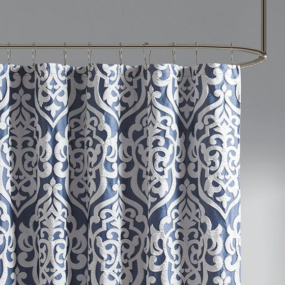 Odette Jacquard Shower Curtain