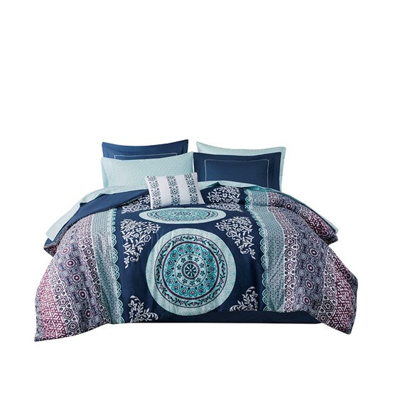 Loretta Boho Comforter Set with Bed Sheets