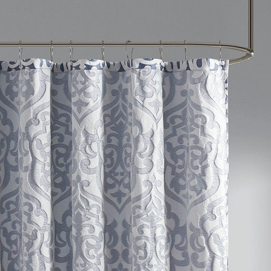 Odette Jacquard Shower Curtain