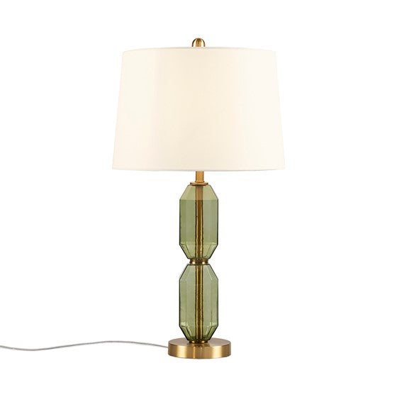 Zirconia Faceted Glass Table Lamp