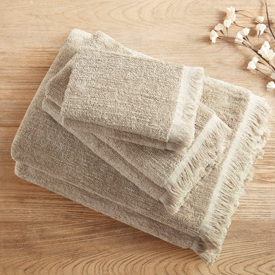 Nova Cotton Dobby Slub 6 Piece Towel Set