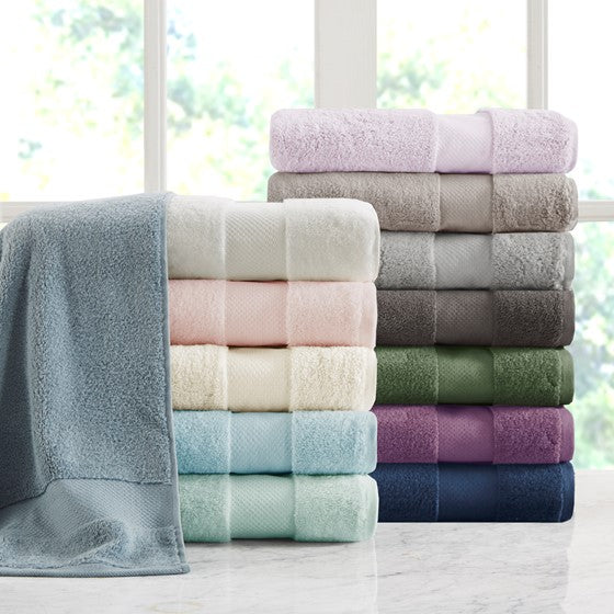 Turkish Cotton 6 Piece Bath Towel Set