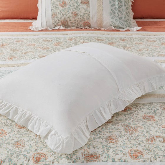 Dawn 9 Piece Cotton Percale Comforter Set