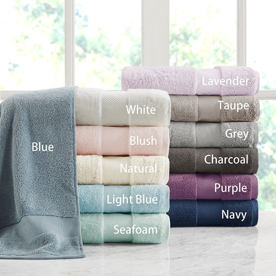 Turkish Cotton 6 Piece Bath Towel Set