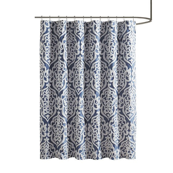 Odette Jacquard Shower Curtain