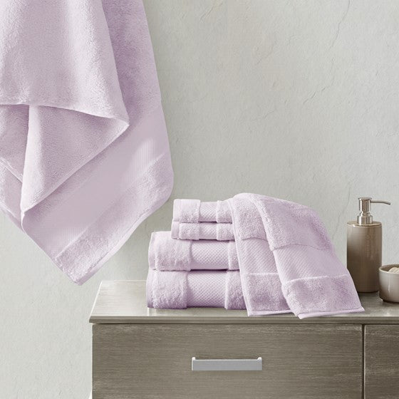 Turkish Cotton 6 Piece Bath Towel Set