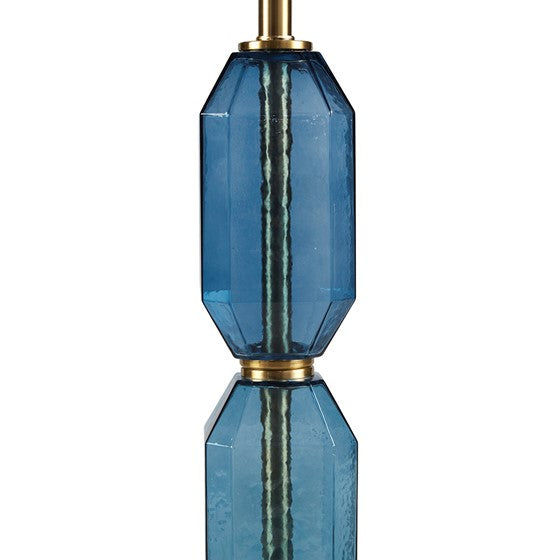 Zirconia Faceted Glass Table Lamp