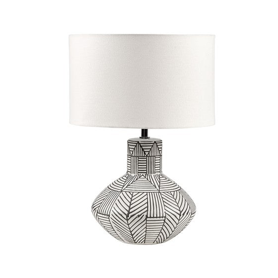 Agape Boho Ceramic Table Lamp