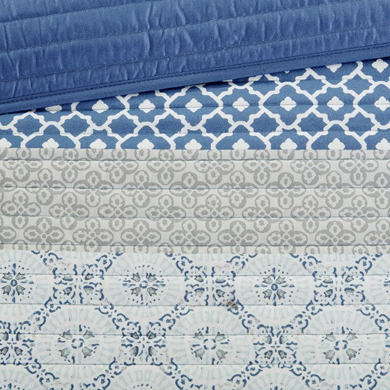 Sybil Quilt Set with Cotton Bed Sheets