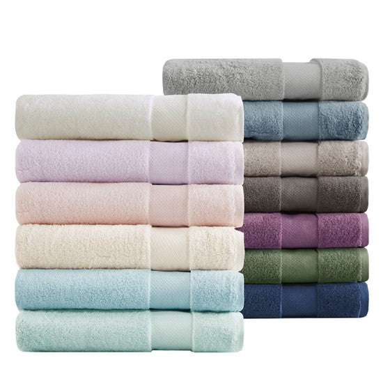 Turkish Cotton 6 Piece Bath Towel Set