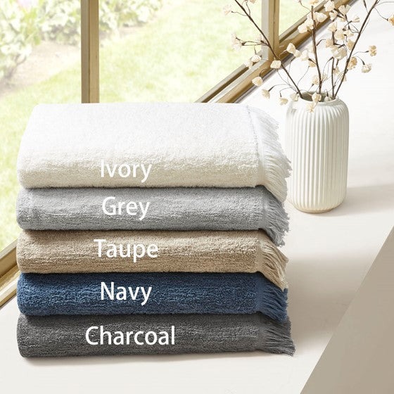 Nova Cotton Dobby Slub 6 Piece Towel Set