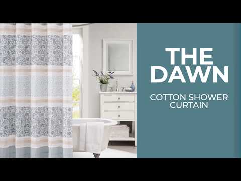 Dawn Cotton Shower Curtain